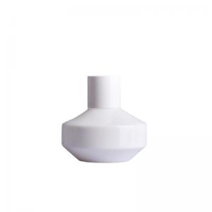 Empty 100ml Fragrance Bottles White Porcelain Aroma Diffuser Bottle for Indoor Ornaments