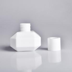 Empty Bottle 100ml White Porcelain Aroma Diffuser Bottle for Indoor Ornaments
