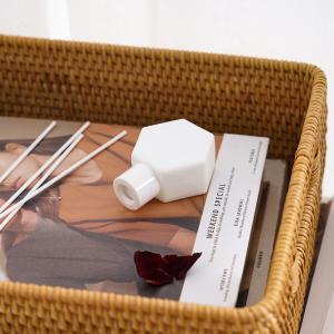 Empty bottle Diffuser Bottles Unique Shape 30ml Fragrance Bottles White Porcelain Aroma Diffuser Bottle-YJ