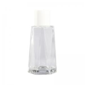 Empty bottle Diffuser Bottles Unique Shape 100ml Fragrance Bottles Aroma Diffuser Bottle Clear flameless aromatherapy bottle-HS