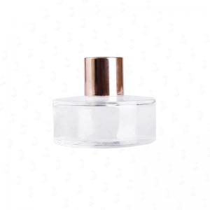 Empty bottle Diffuser Bottles Unique Shape 100ml Fragrance Bottles Aroma Diffuser Bottle Clear flameless aromatherapy bottle-HX