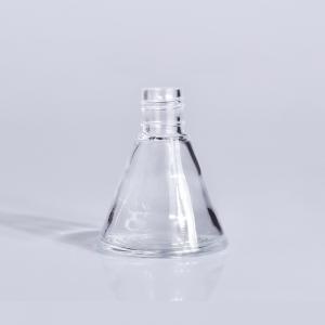 Empty bottle Diffuser Bottles Unique Shape 100ml Fragrance Bottles Aroma Diffuser Bottle Clear flameless aromatherapy bottle-HYN
