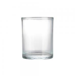 Empty Bottle Clear Glass Candle Jar 200ml DIY RD